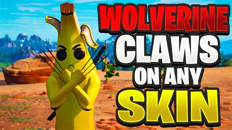 You Can Equip Wolverine's NEW Claws On ANY Skin Now! Adamantium Claws ...