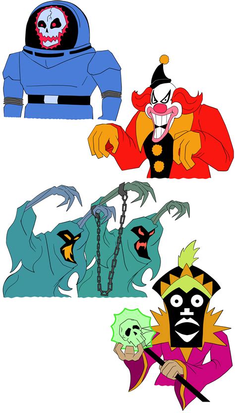 Scooby-Doo Villains 1 by MacabreHouse on DeviantArt