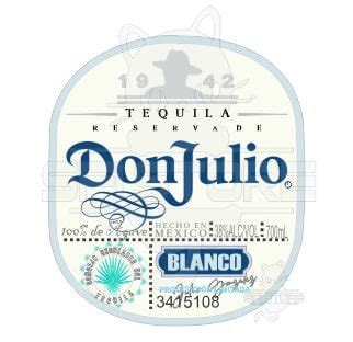 SVG Tequila Don Julio Blanco Digital Label in SVG Ready to - Etsy