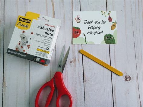 Free Printable Plant Themed Tags for Teacher Appreciation Gift