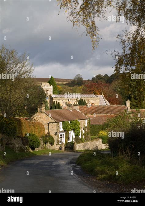 Lastingham Village North Yorkshire Stock Photo - Alamy