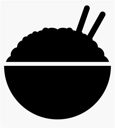 Bowl Of Rice Logo, HD Png Download - kindpng