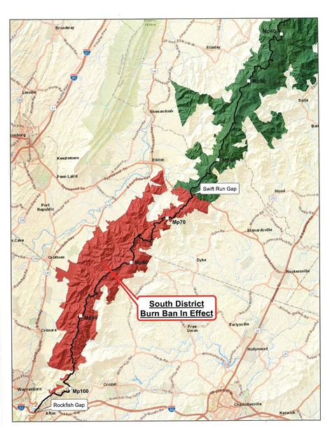 Shenandoah National Park Map – Map Of The World