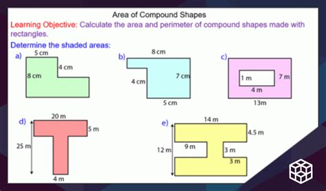 Area of Compound Shapes - Mr-Mathematics.com