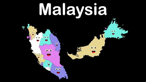 Malaysia States, Capitals and Federal Territories/ Malaysia for Kids ...