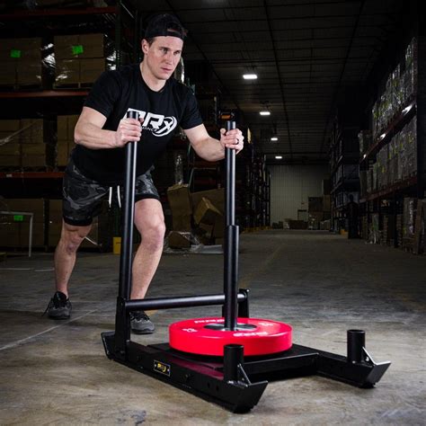 VEVOR Weight Sled Push Pull Heavy High Training Sled Drag Fitness HD Power Speed Training Sled ...