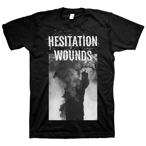 "Logo" Black T-Shirt | Hesitation Wounds