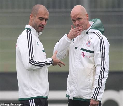 Erik ten Hag and Pep Guardiola worked together at Bayern Munich but now ...