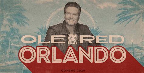 Blake Shelton’s Ole Red restaurant, bar coming to ICON Orlando in 2020