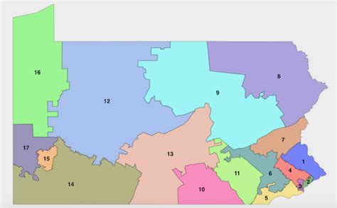 2021 Pa. congressional district map drafts become public - WHYY