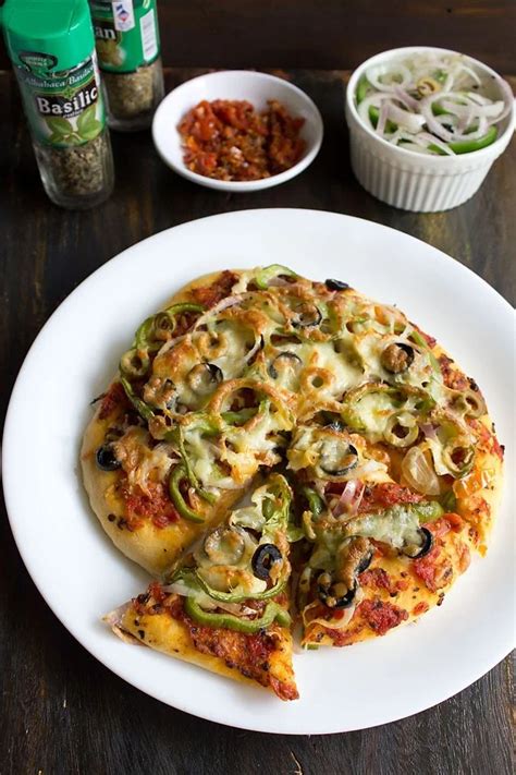 Veg Pizza Recipe From Scratch | BEST Homemade Vegetable Pizza