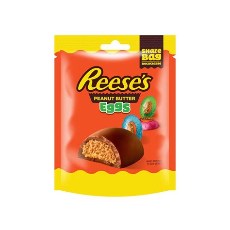 Reese`s Chocolate Eggs Peanut Butter Sachet 170g - Mini Easter Eggs ...