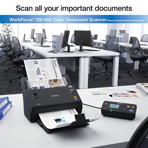 Epson WorkForce DS-860 Color Document Scanner - Buy Online in UAE. | Electronics Products in the ...