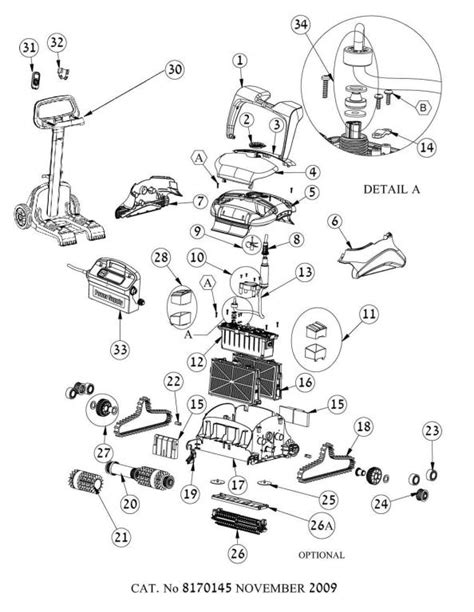 Dolphin Pool Cleaner Parts Diagram | Webmotor.org