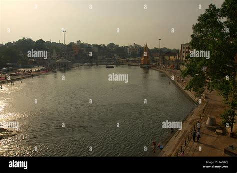 Panchvati, a ghat at Godavari river bank, Nashik, Maharashtra, India ...