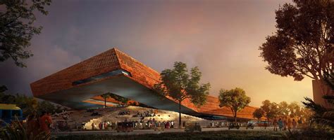 Bihar Museum at Patna, by Snøhetta and SpaceMatters - ArchitectureLive!