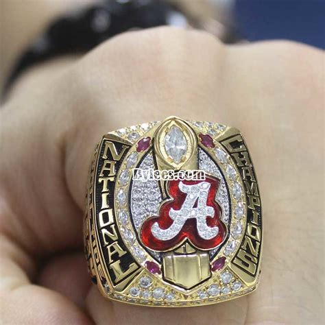 2015 Alabama Crimson Tide National Championship Ring – Best ...