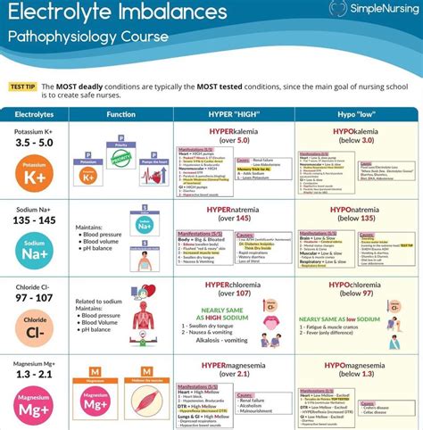 Nurse Mike from Simple Nursing on Instagram: "Electrolytes imbalanced from your July 4th ...