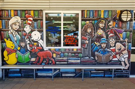 Settlers Primary School Library Mural on Behance