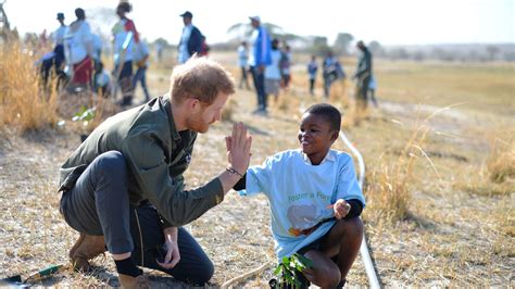 Prince Harry says Botswana helped him deal with mum's death | UK News | Sky News