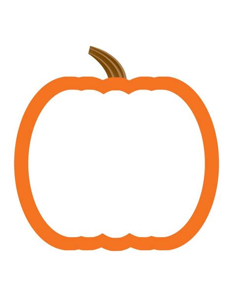 Pumpkin Outline Clipart | Free download on ClipArtMag