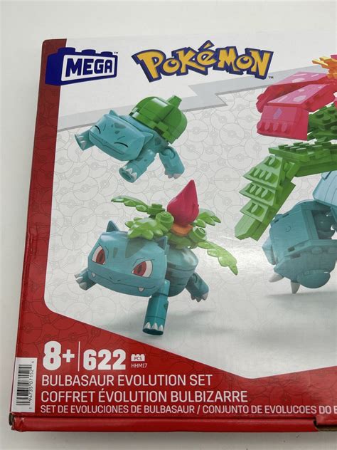 Mavin | Pokemon Bulbasaur Evolution Building Set Ivysaur Venusaur Mega ...