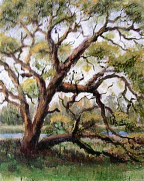 The Marsh Tree Painting by Sue Coley - Fine Art America