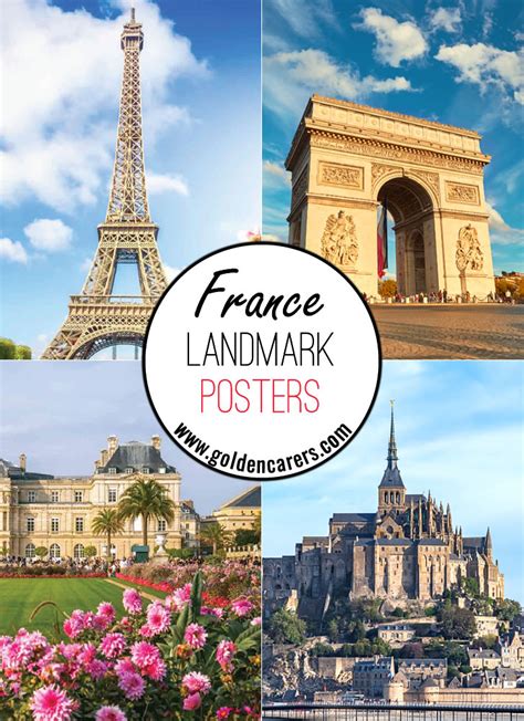 Printable Landmarks In France