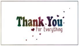 Simple Rainbow Thank You Card Stock Illustration - Illustration of coloured, dots: 86131938