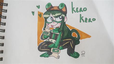 Tsuyu Asui (Touch New Markers Test) by BearyCherry on DeviantArt