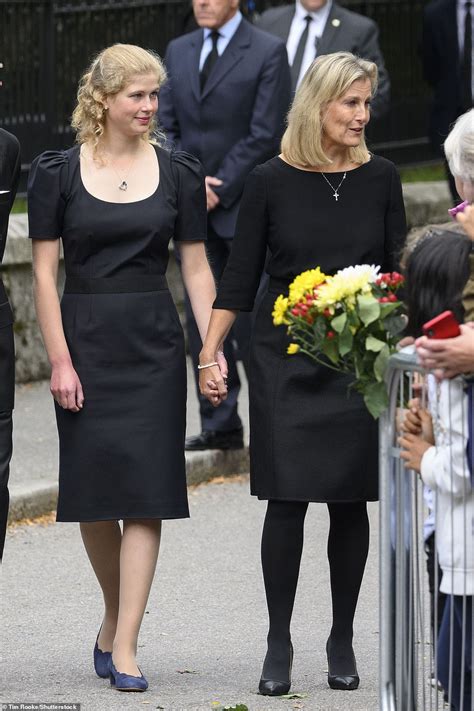 Lady Louise Windsor, 18, joins emotional royal family for a memorial ...