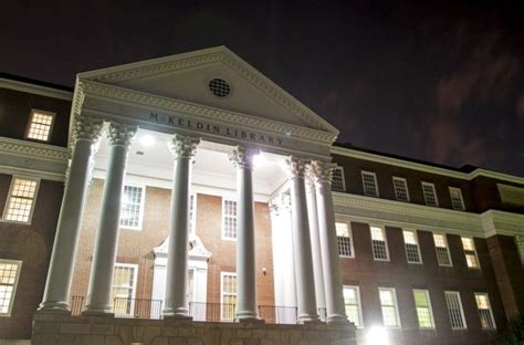 The loud, chaotic environment associated with McKeldin Library ’s late-night study hours may be ...