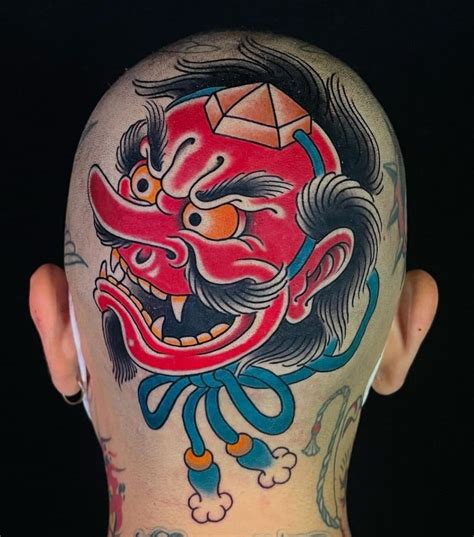 Tengu Mask Tattoos: Origins, Meanings & Tattoo Designs