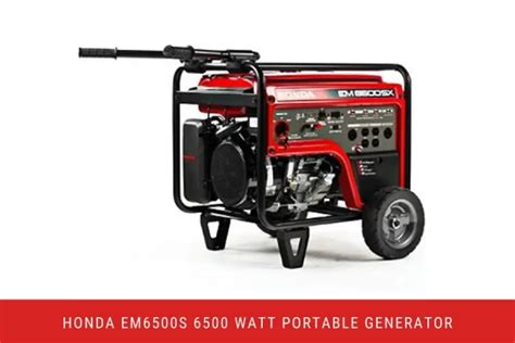 Best Honda EM6500SX Portable Generator Review