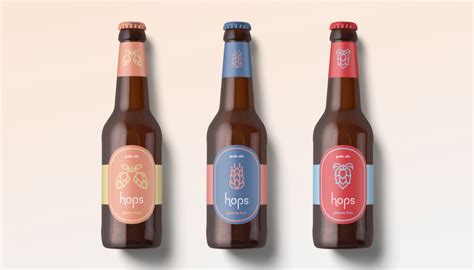 Hops Beer Gluten Free on Behance