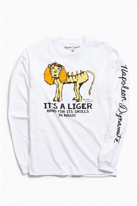 Napoleon Dynamite Liger Long Sleeve Tee | Funny Stocking Stuffers For Men | POPSUGAR Smart ...