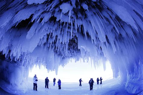 Lake Superior ice caves to close this weekend