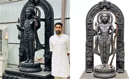 Ayodhya Ram Mandir: Sculptor Arun Yogiraj Shares Never-Seen Picture of ...