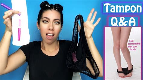 Tampon Q & A I Tampons for beginners I Tampon 101 - YouTube