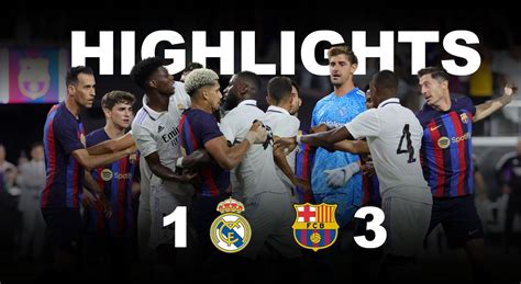 Real Madrid vs Barcelona Highlights: Barcelona's GENEXT blows Madrid ...