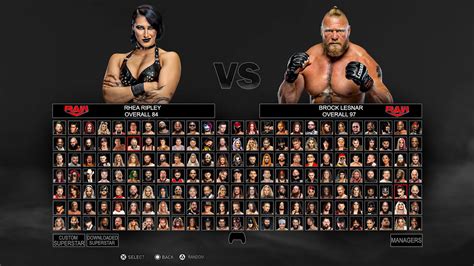 WWE 2K24: Full Roster, Raw, Smack Down, NXT Plus Gameplay!(Concept) - YouTube