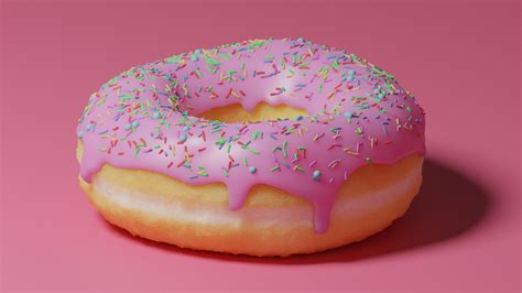 I've been using Blender for 4 years, this is my first donut! : r/BlenderDoughnuts