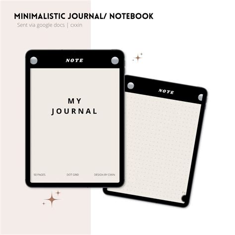 Digital Journal | Digital Notebook | Goodnotes template | Notability ...