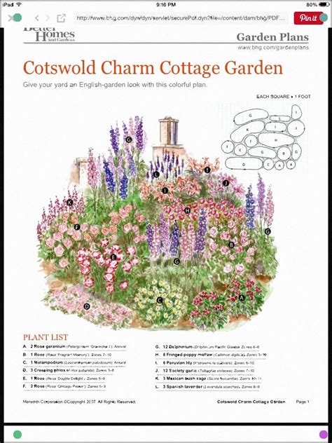 Perennial Flower Garden Design Layout - Image to u