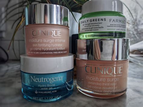 Gel Moisturizer for Oily Acne Prone Skin: Clinique vs Neutrogena vs ...