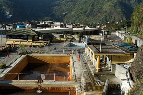 Hot Springs in Banos, Ecuador Editorial Photo - Image of ecuador ...