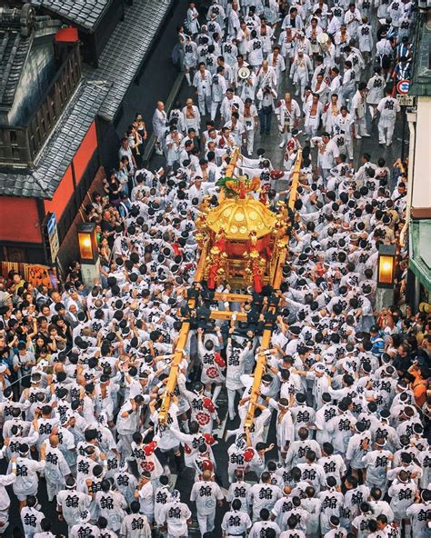 The Gion Matsuri (Festival) reaches it’s climax with the famous ...