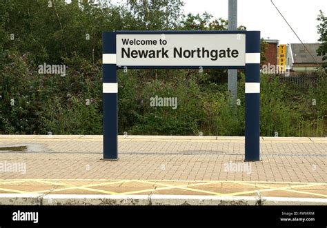 Newark northgate sign hi-res stock photography and images - Alamy