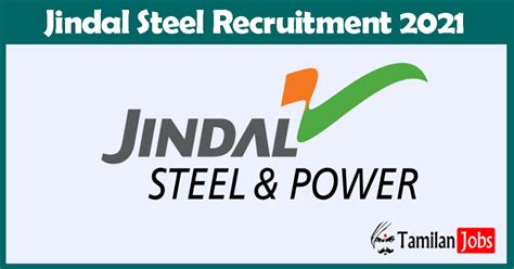 Jindal Steel Recruitment 2021 - Apply Online Fresher Job Openings