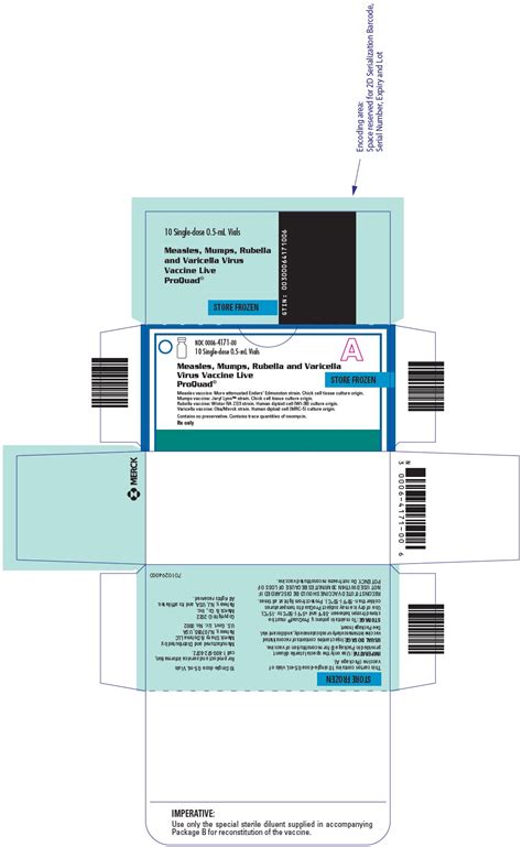 DailyMed - PROQUAD- measles, mumps, rubella and varicella virus vaccine ...